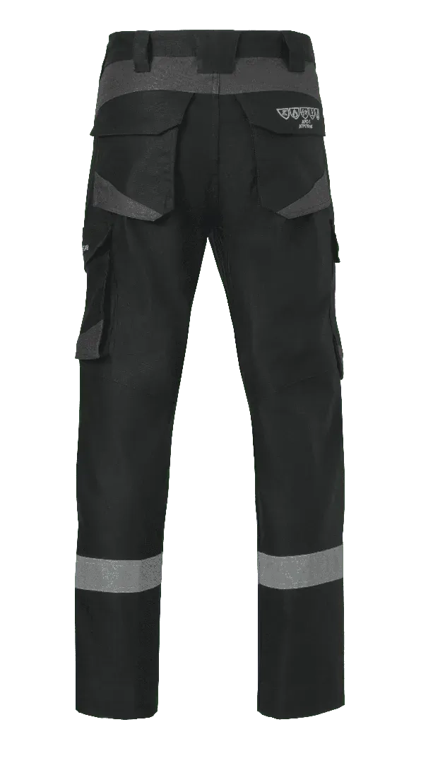 Hydrowear WerkBroek Multinorm Jakarta multistretch Zwart+Grijs 🔥