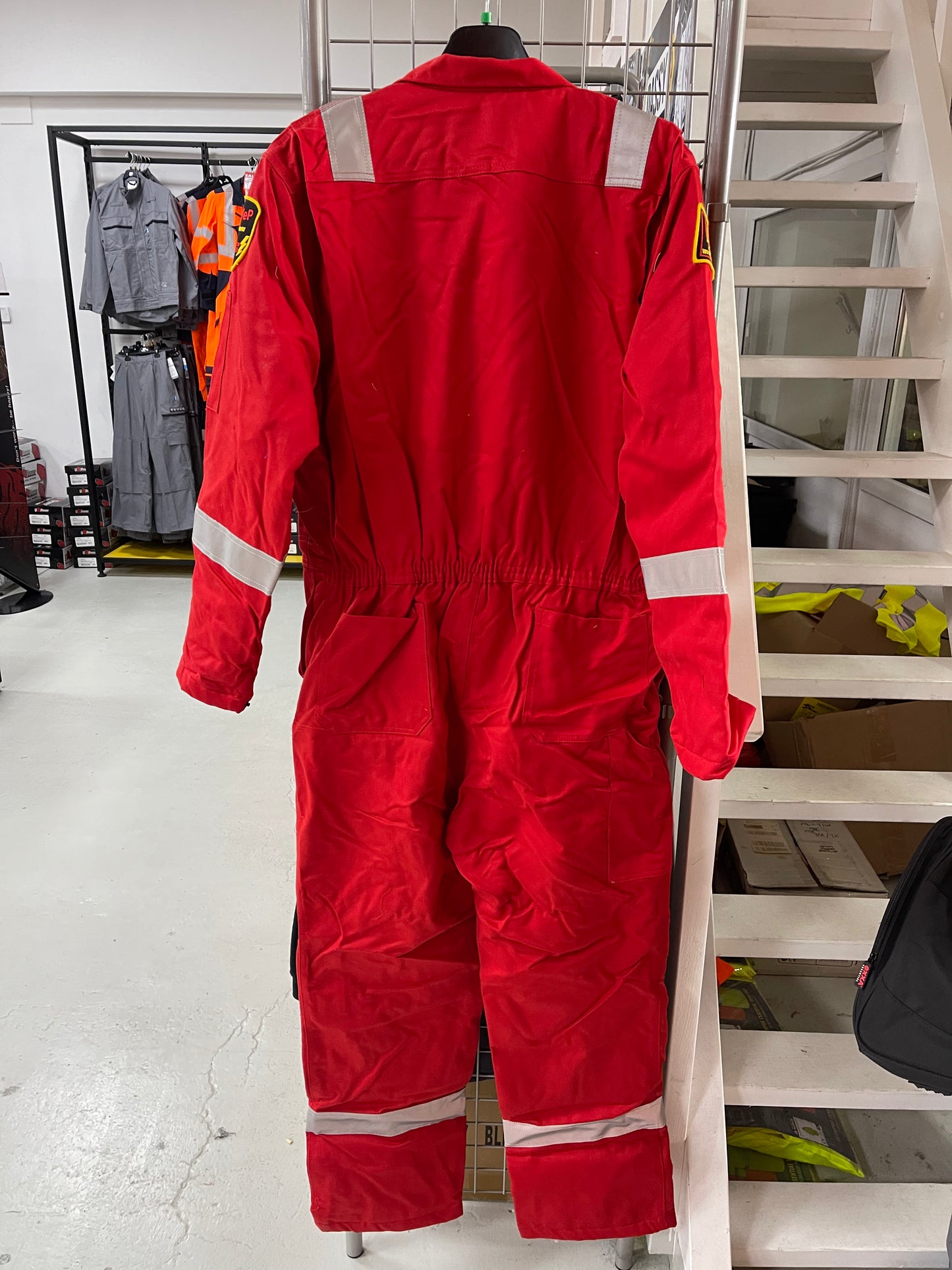 Havep Rood Winter Vlamvertragende Gevoerde overall π₯