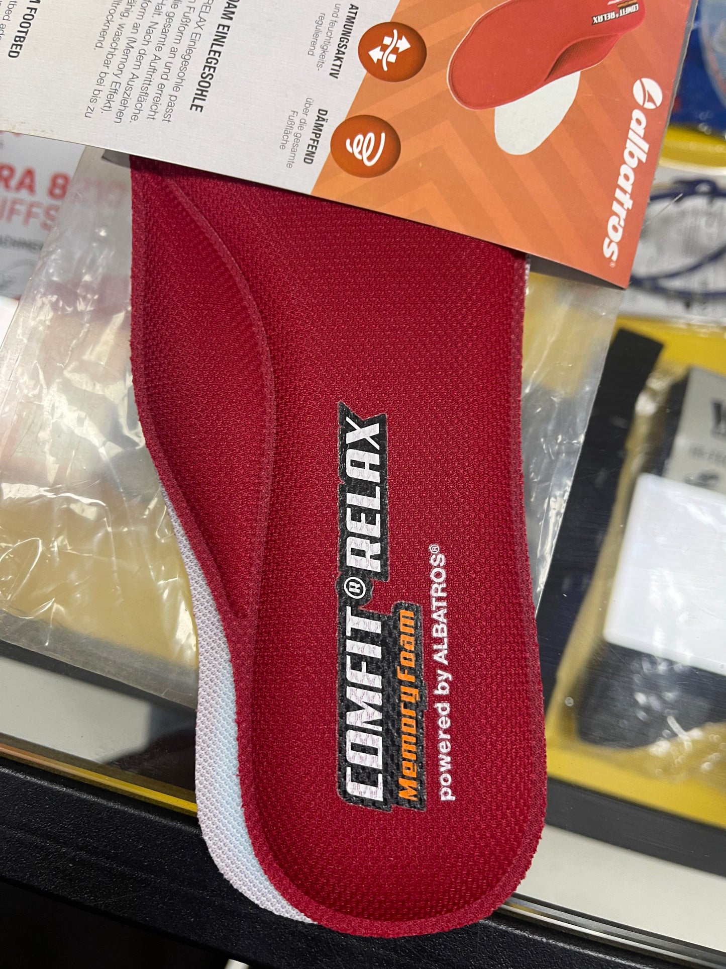 Albatros comfit relax inlegzolen