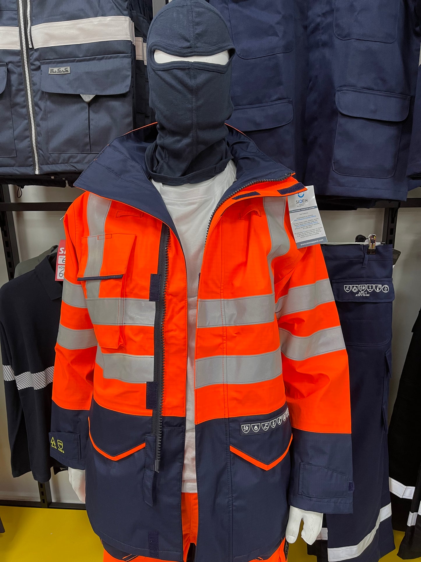 Sioen Orrington vlamvertragende werkjas π₯