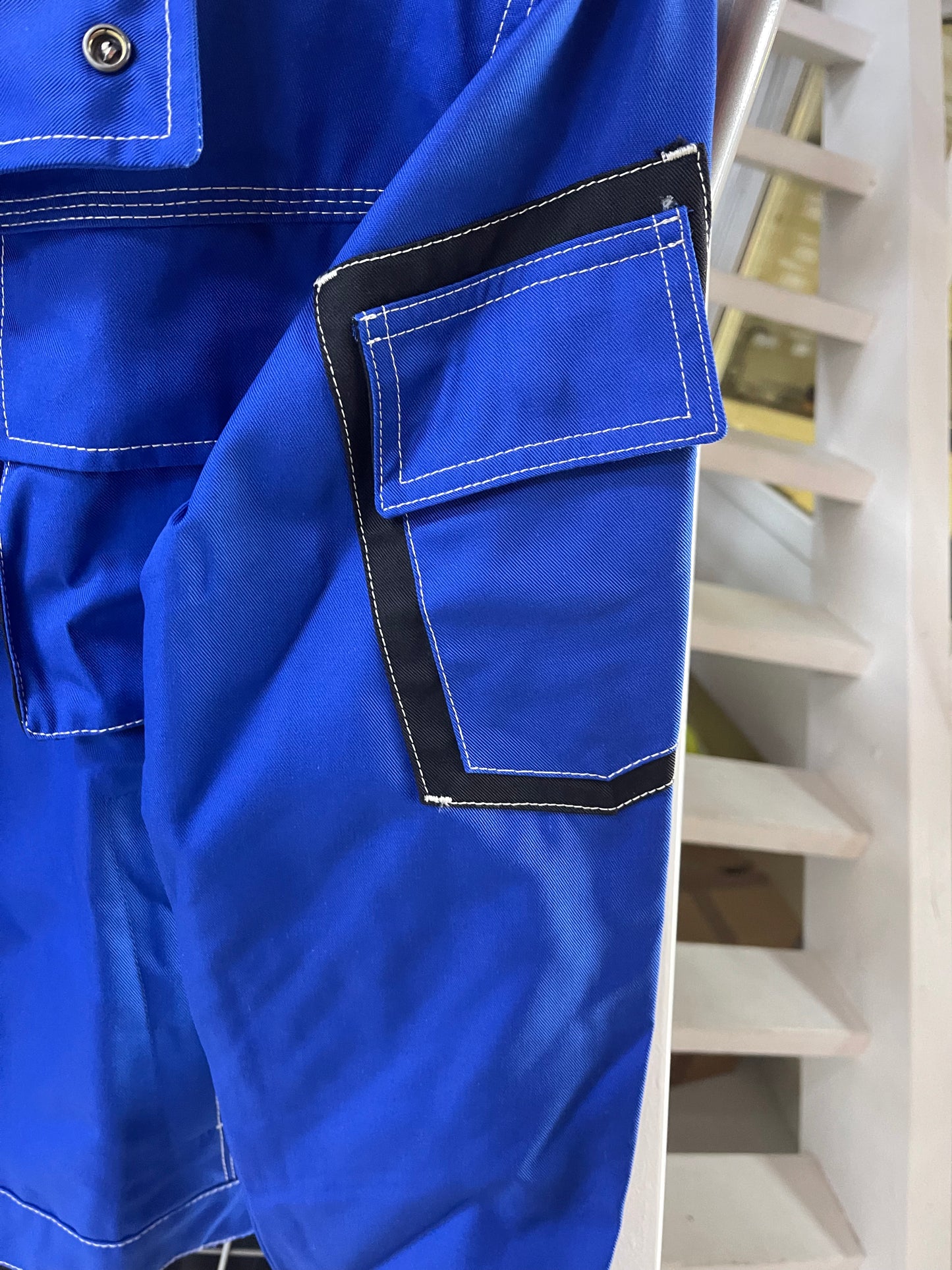 Havep korte werkjack blauw