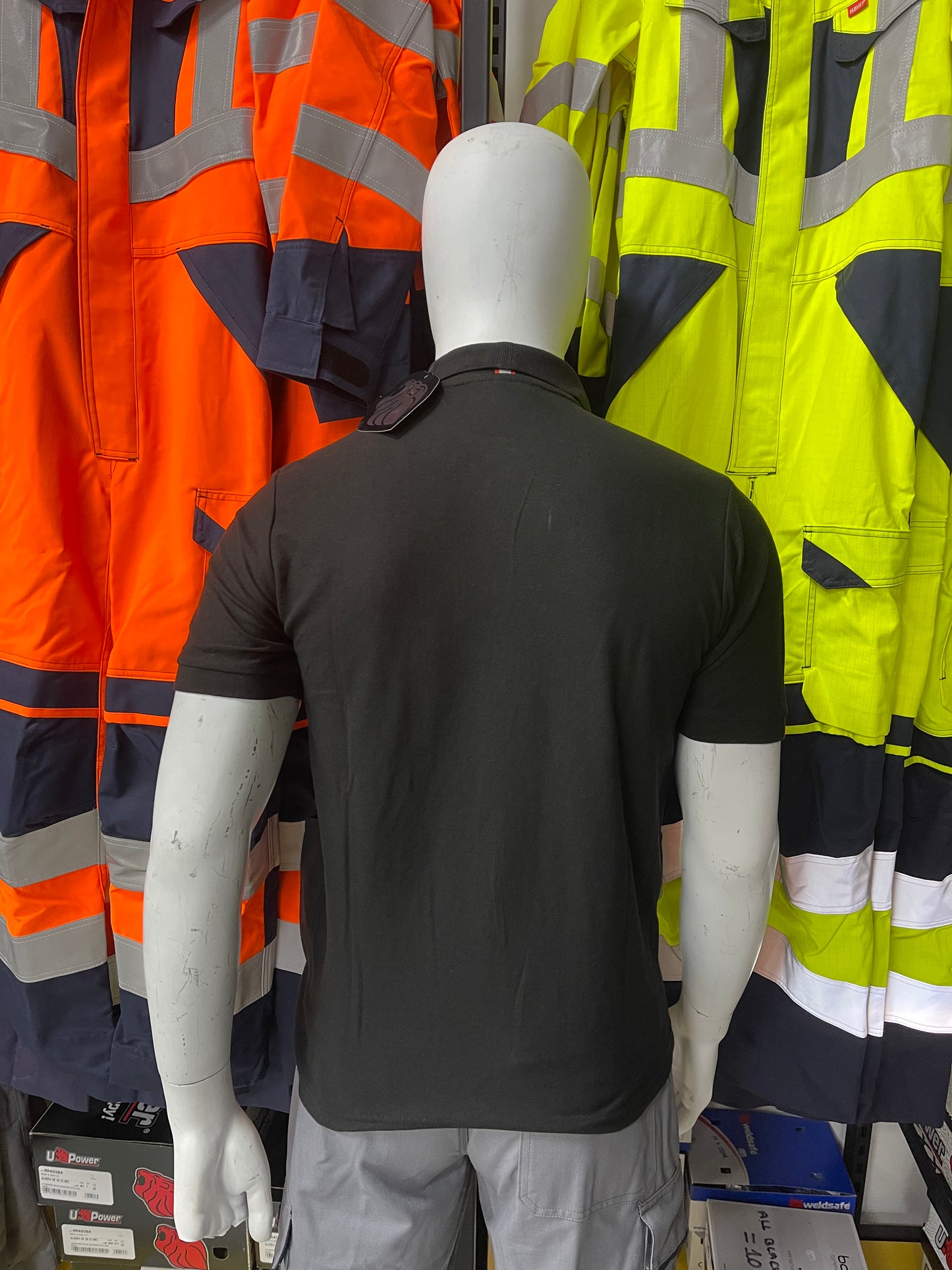 Upower Polo Shirt Gap Black Carbon