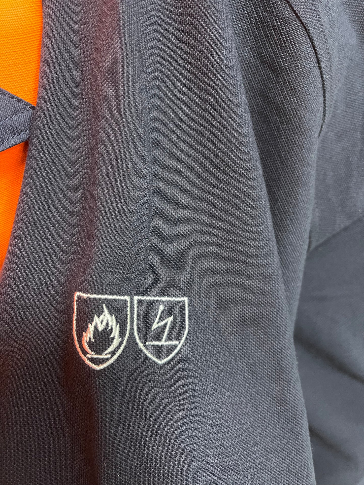 Hydrowear Montreal Vlamvertragende Polo Shirt Marineblauw π₯