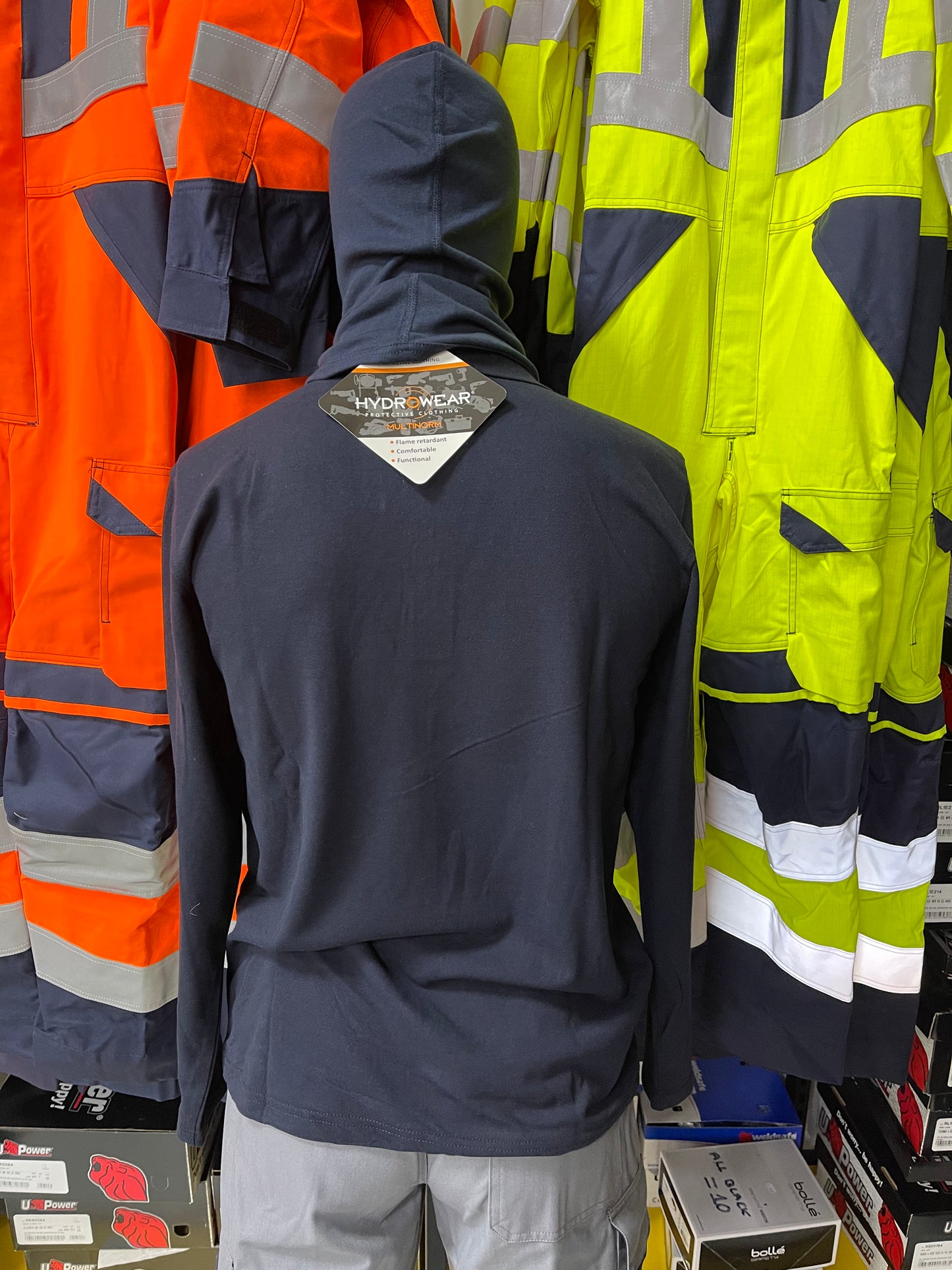 Hydrowear Montreal Vlamvertragende Polo Shirt Marineblauw π₯