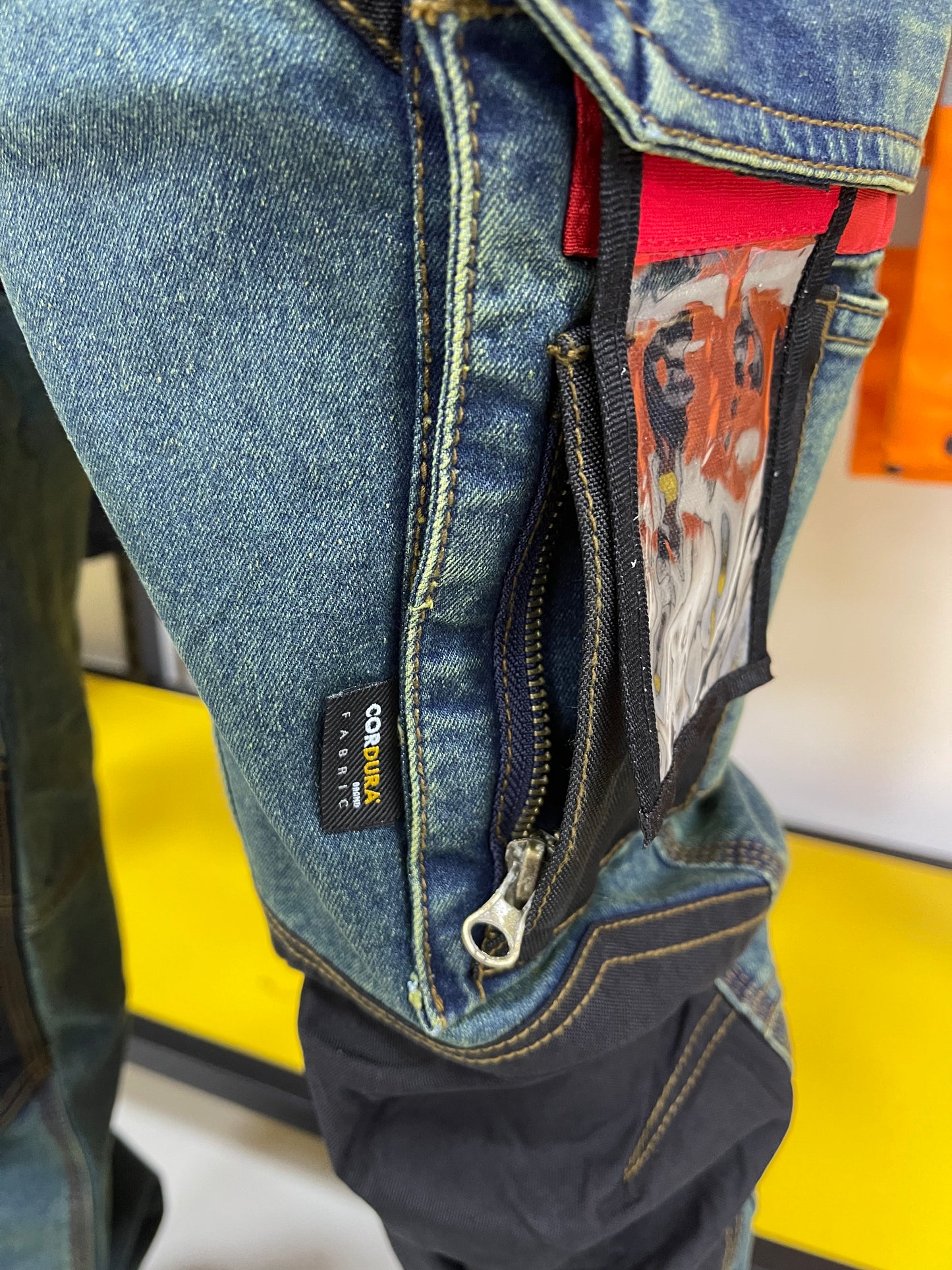 Upower Platinum Buttom Rust Jeans SpijkerBroek