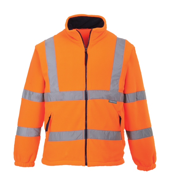 PortWest Hi-Vis Mesh Lined Fleece F300