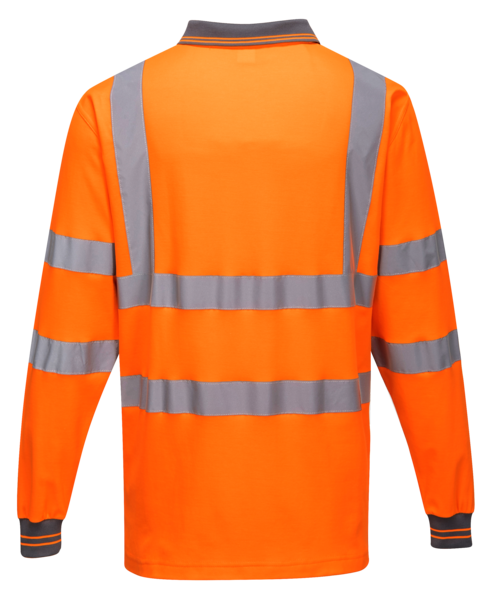 PortWest Cotton Comfort Polo Long Sleeve S271