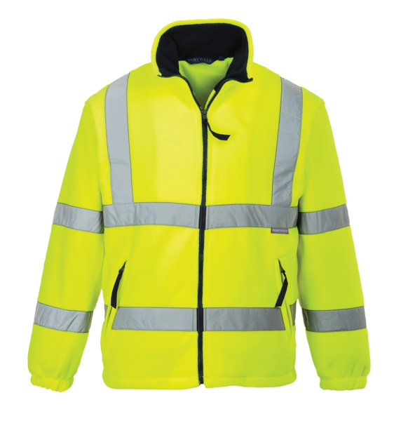PortWest Hi-Vis Mesh Lined Fleece F300