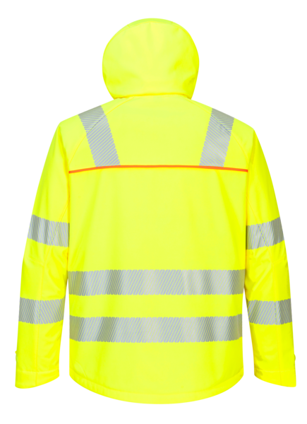 PortWest Hi-Vis Softshell Jacket DX4