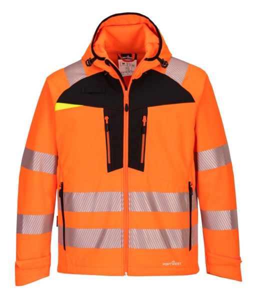 Portwest Hi-Vis Softshell Jacket DX4