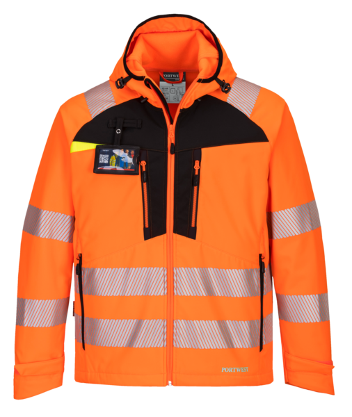 Portwest Hi-Vis Softshell Jacket DX4