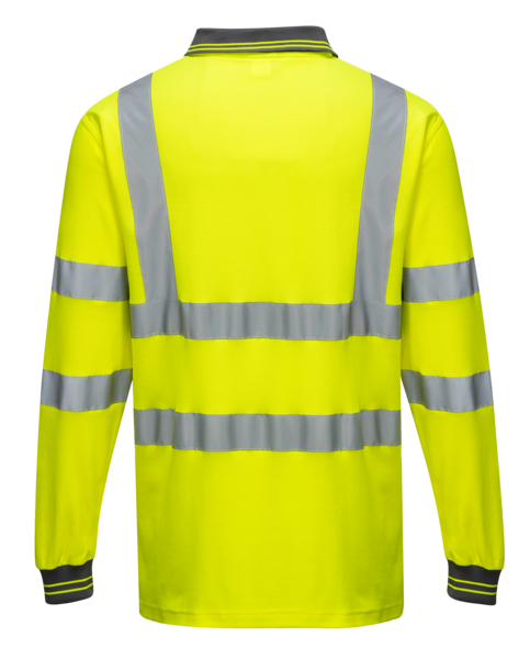PortWest Cotton Comfort Polo Long Sleeve S271