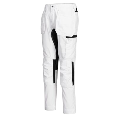 PortWest Stretch Panel Holster Trousers White CD883