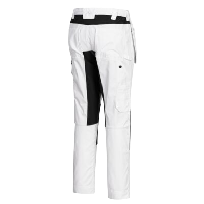 PortWest Stretch Panel Holster Trousers White CD883