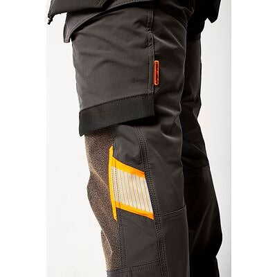 PortWest Hi-Vis StretchBroek Met Afneembare Holsterzak EV442