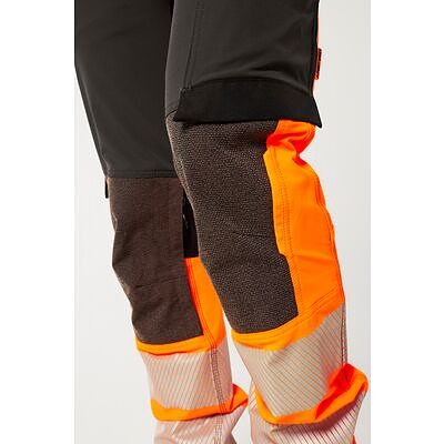 PortWest Hi-Vis StretchBroek Met Afneembare Holsterzak EV442