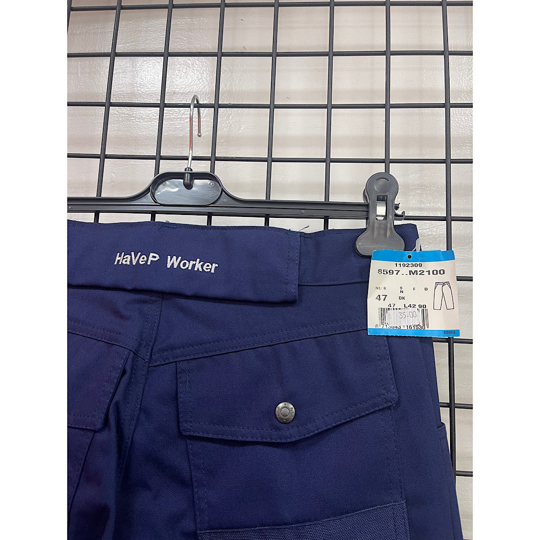 Havep worker werkbroek met kniezakken