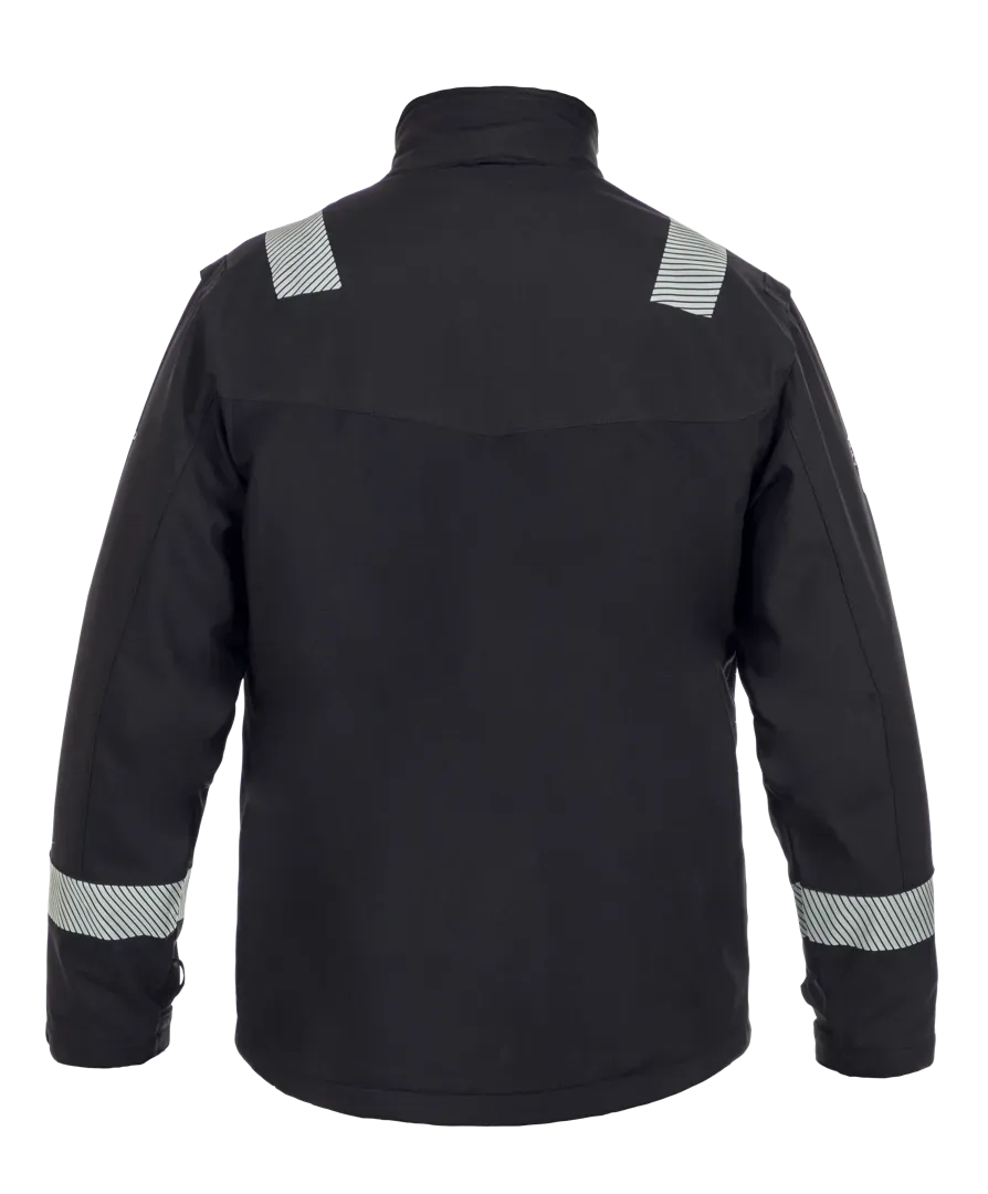Softshell jack Multinorm Menorca Zwart