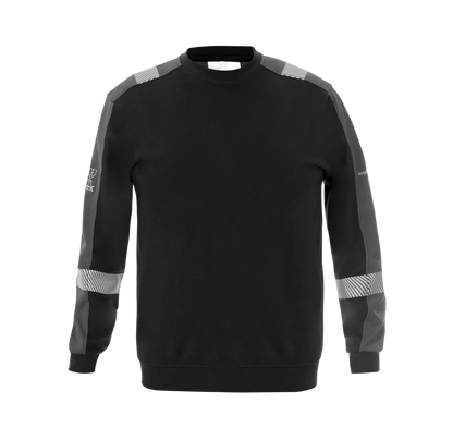 Hydrowear Sweater Multinorm Jimma zwart - grijs