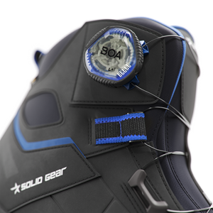 Solid Gear Sonar Midden Zwart/Blauw Werkschoen