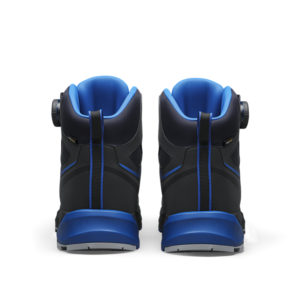 Solid Gear Sonar Midden Zwart/Blauw Werkschoen