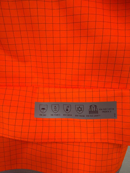 PortWest Bizflame Regen Hi-Vis Vlamvertragende Oranje WerkJas S778 🔥