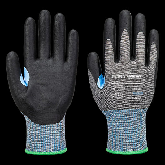 A644 - CS D15 Nitril Snijbestendige Handschoen Grijs/zwart