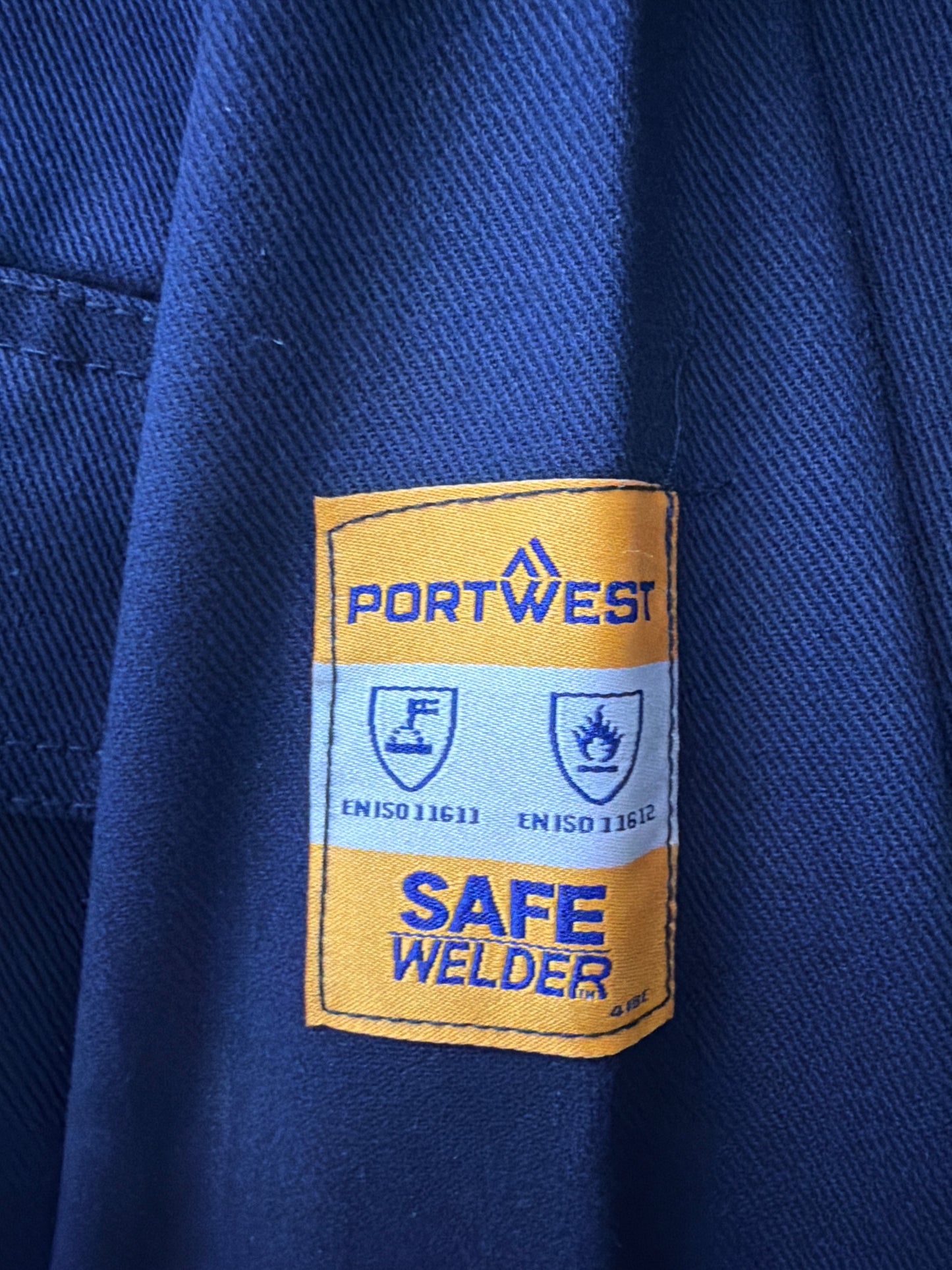 Portwest CE Safe-Welder Overall Marine C030 🔥