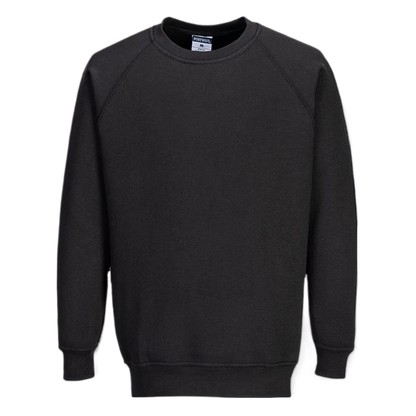 Portwest Roma Sweatshirt Zwart B300