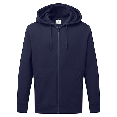 PortWest Hoodie Met Rits Marine B312