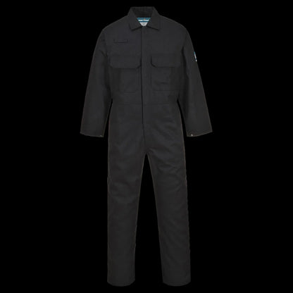 Portwest Bizweld Vlamvertragende Overall Zwart BIZ1 🔥