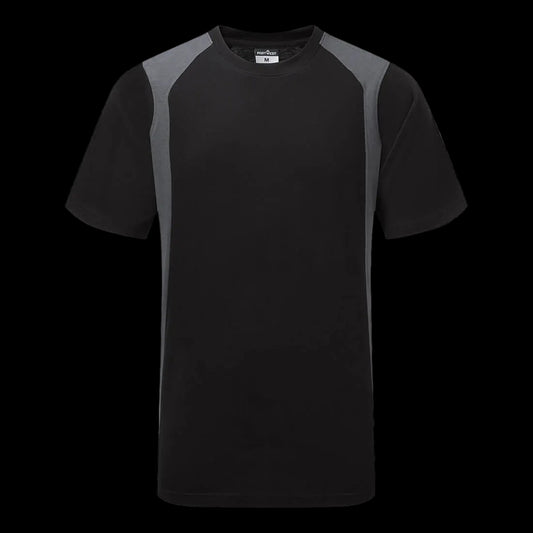 WX2 Lightweight Cotton T-Shirt S/S Zwart/grijs CD811