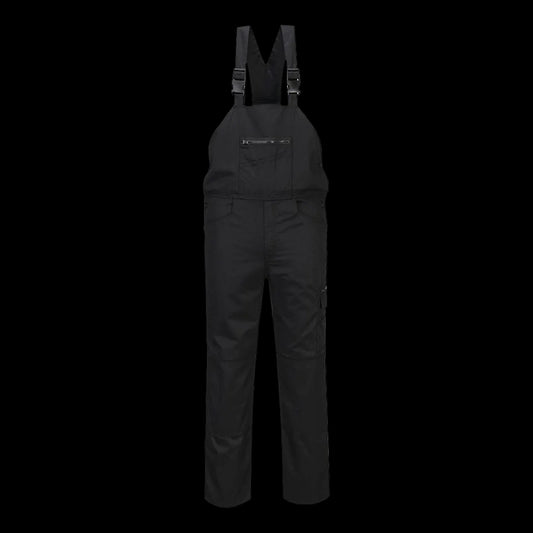 WX2 Eco Stretch Amerikaanse Overall Zwart CD850