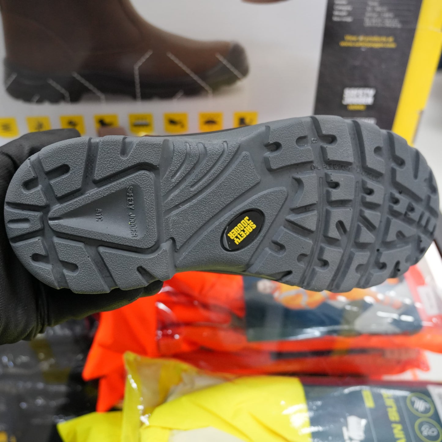 Safety jogger alaska S3 gevoerde werklaars winterbox