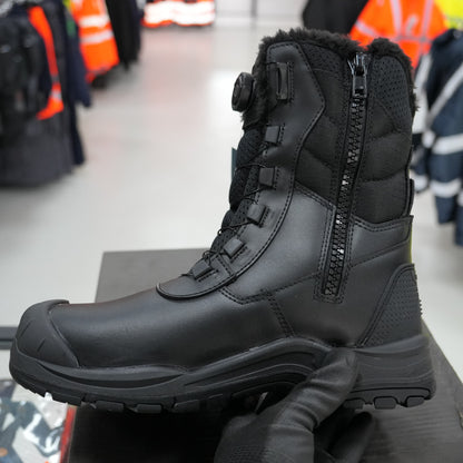 Portwest Winterlaars Stalen Lederen  S3L SC HRO CI SR Zwart FD05