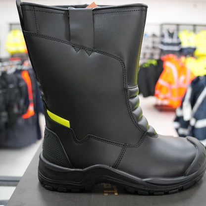 Portwest Winterlaars Stalen Lederen S3L SC HRO CI SR Zwart FD07