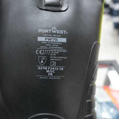 Portwest Neptune Rigger Laars S5 CI FW75 - Zwart