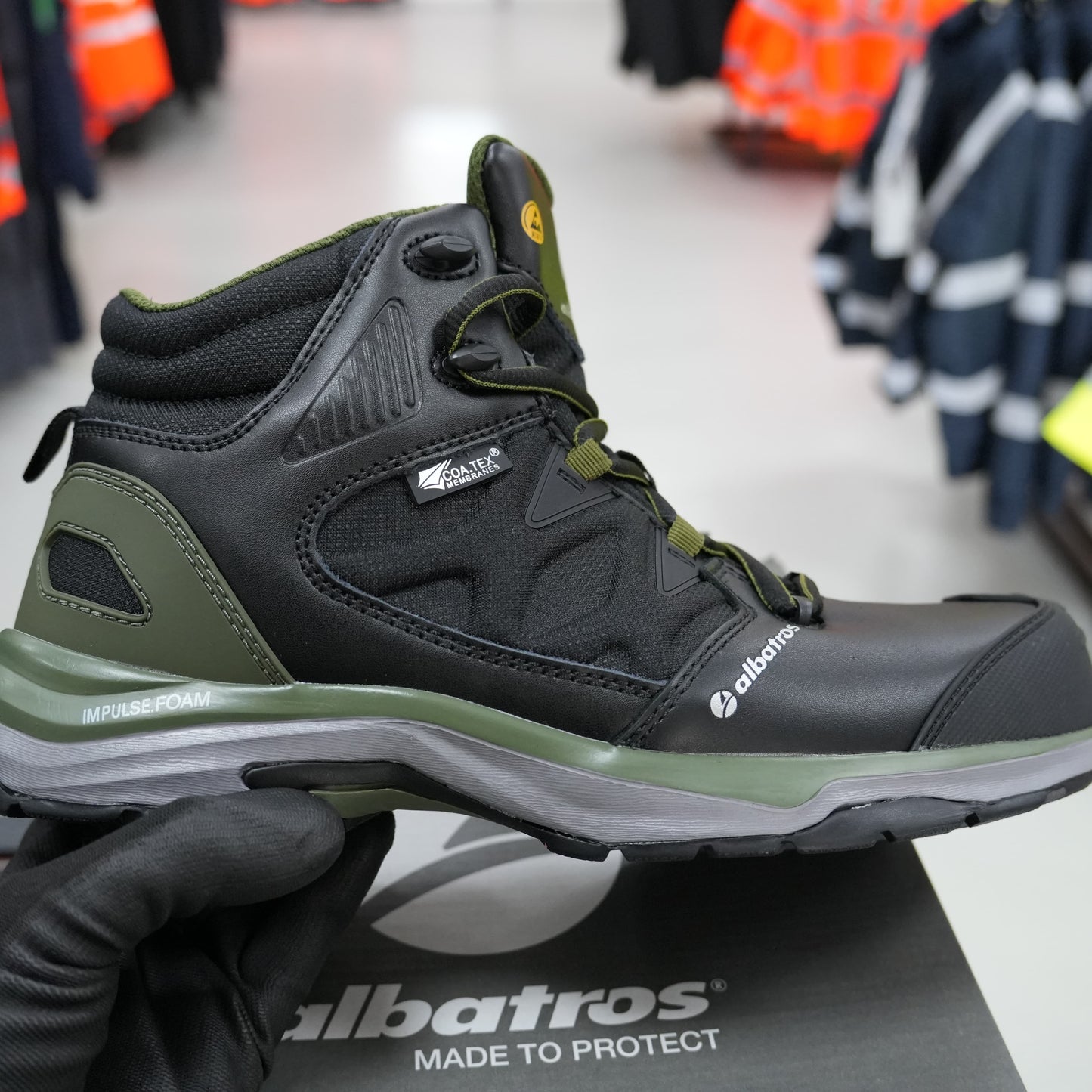 Albatros S3 Ultra Olive Werkschoen