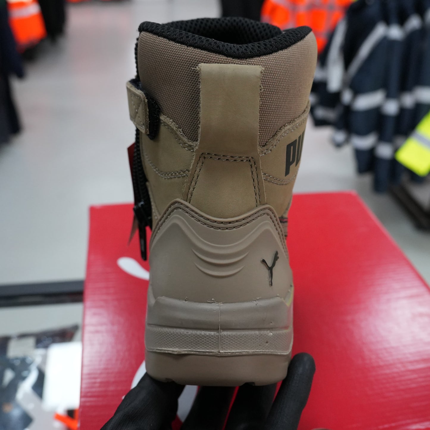 Puma CONQUEST STONE HIGH S3S Werkschoen FO CI HI HRO SR