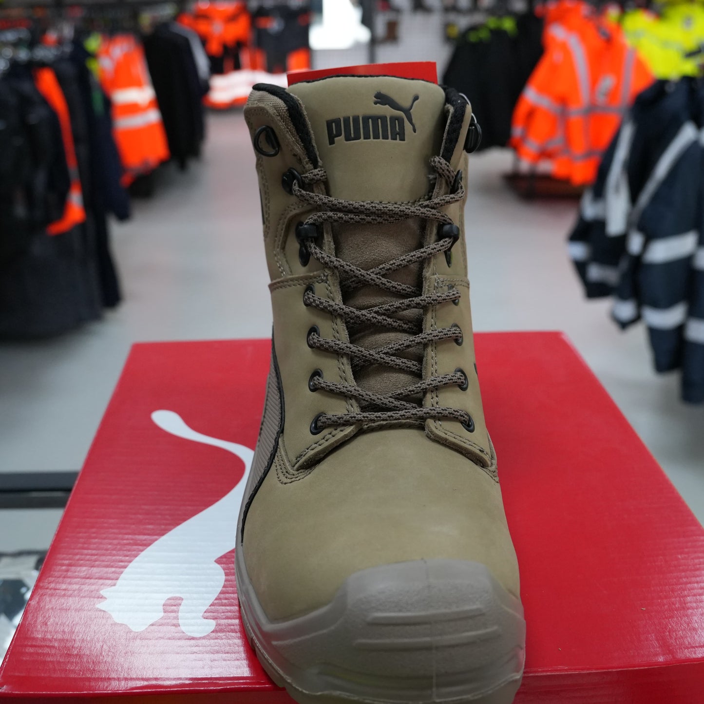 Puma CONQUEST STONE HIGH S3S Werkschoen FO CI HI HRO SR
