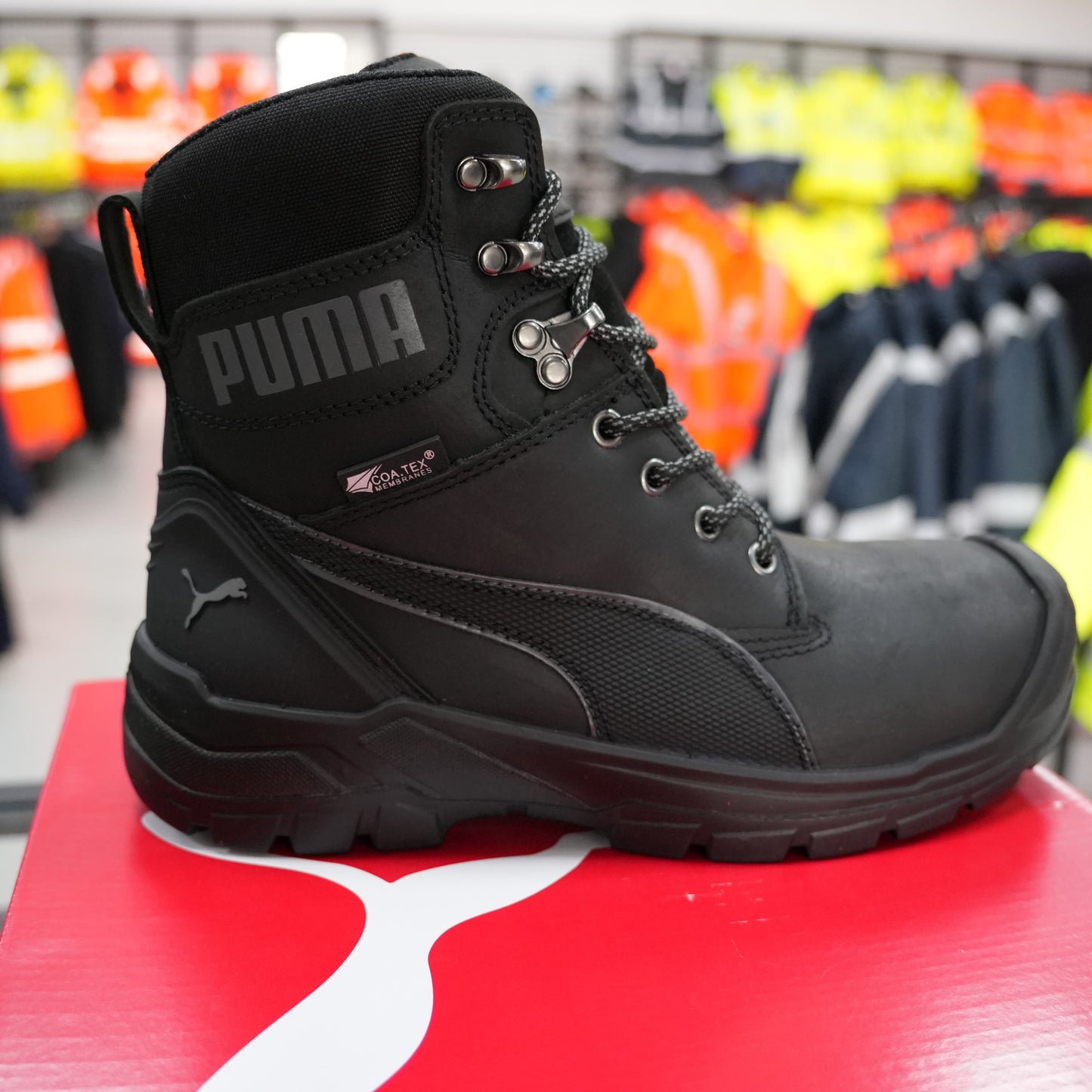 Puma Conquest Black CTX S3 High Werkschoenen