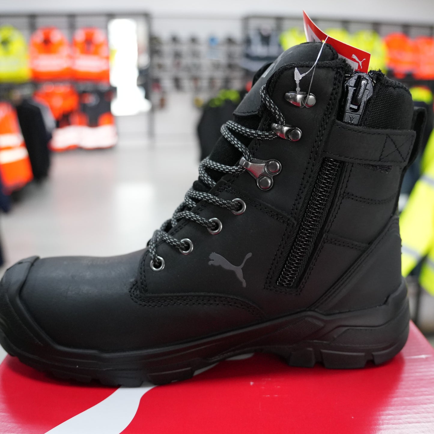 Puma Conquest Black CTX S3 High Werkschoenen