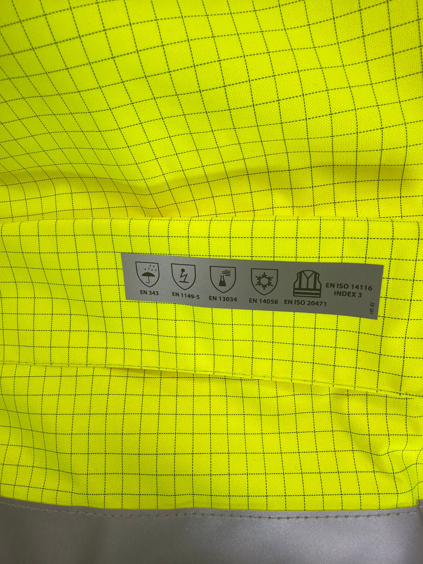 PortWest Bizflame Regen Hi-Vis Vlamvertragende Geel WerkJas S778 🔥