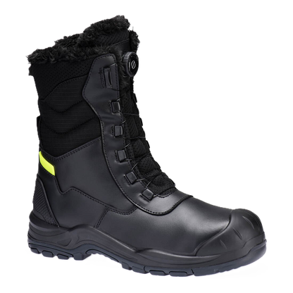 Winterlaars Stalen Lederen  S3L SC HRO CI SR Zwart FD05