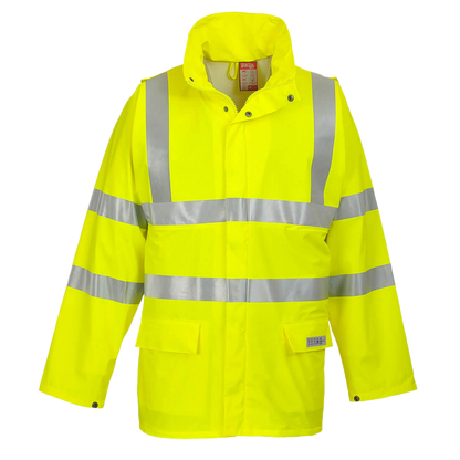 Portwest Sealtex Flame Hi-Vis Jacket Geel FR41 🔥