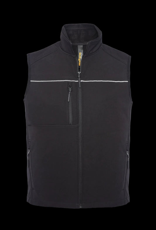 Bodywarmer Softshell myform YKK