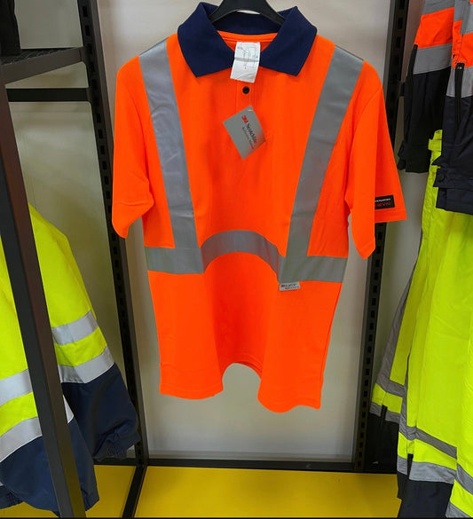 Seyntex 3M hi-vis polo shirt oranje