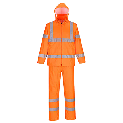 PortWest Hi-Vis Regen Pack (Broek+Jas) H448 💦 ☔️