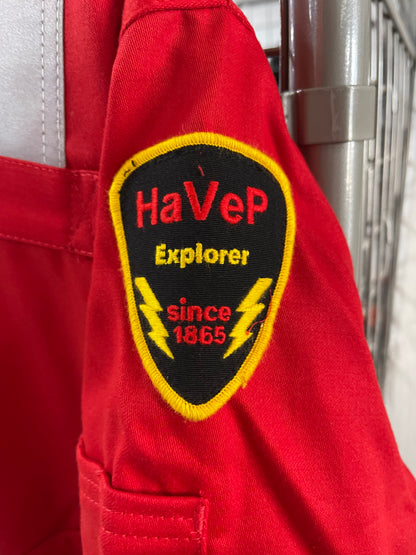 Havep Rood Winter Vlamvertragende Gevoerde overall 🔥