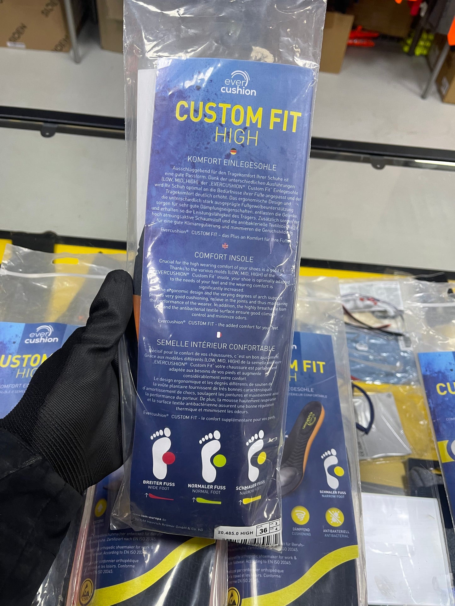 Ever cushion custom fit (High) Inlegzolen